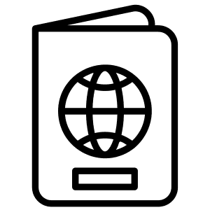 Ícone de Vistos e Imigração